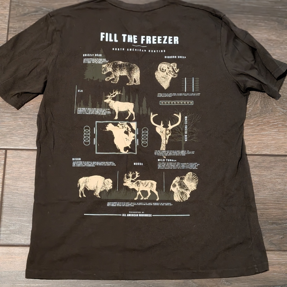 All American Roughneck Tee (M) - Picture 2 of 3